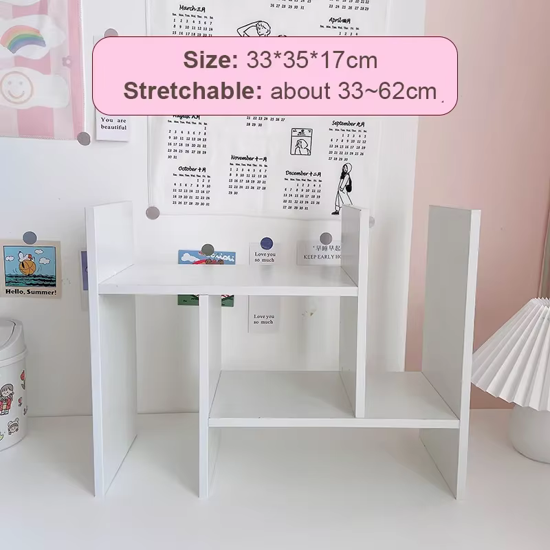 Étagère de rangement de bureau Simple et créative, support de bureau, organisateur de bureau, biblio