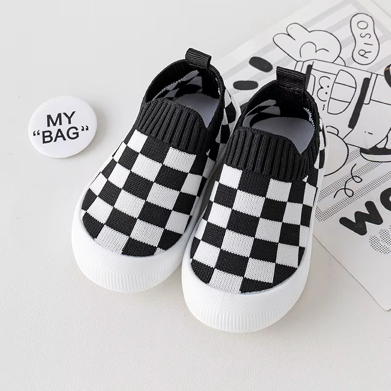Chaussures pour bébés et tout-petits, semelle souple, antidérapantes, pour garçons et filles, design