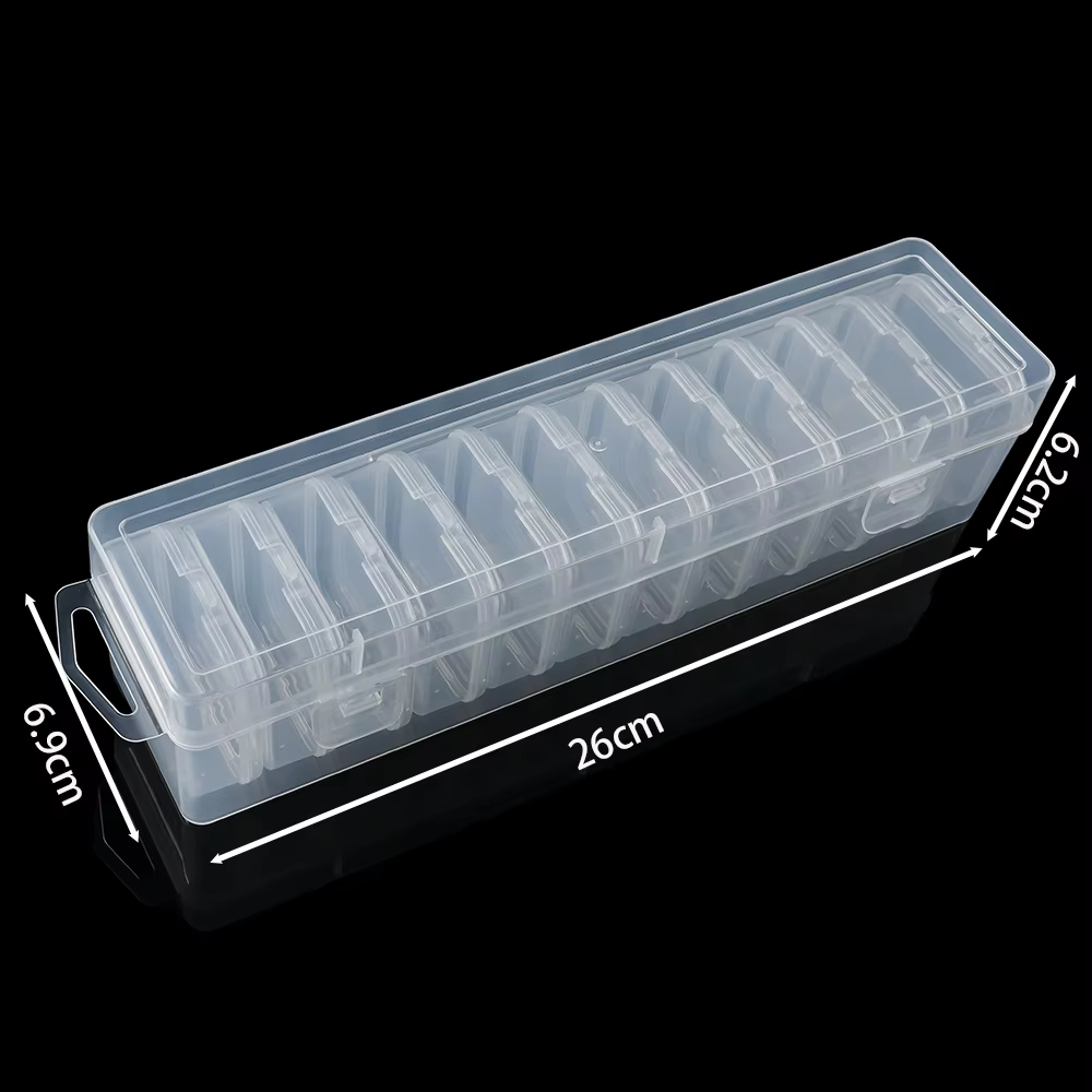 Boîte de rangement de perles 12/24/30 pièces, petits conteneurs de stockage de perles en plastique t