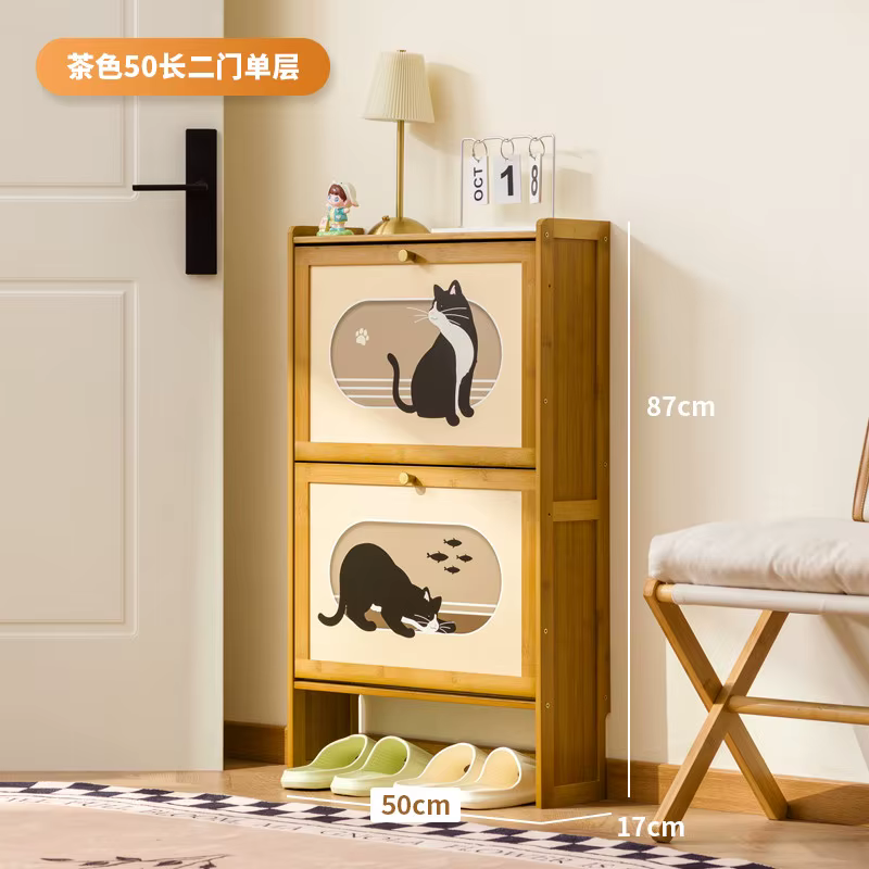 Meuble de rangement de luxe pour chaussures, organisateur mobile pour salon, étagère à chaussures en