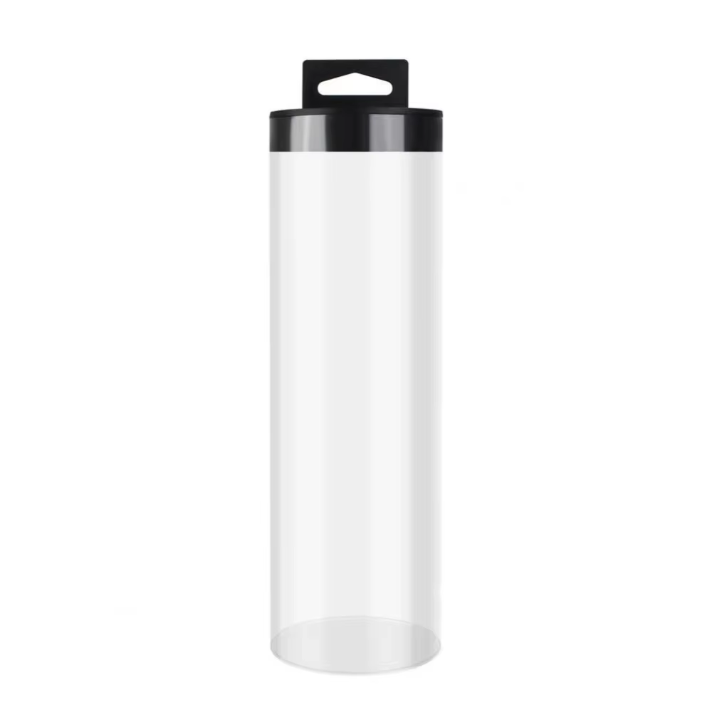 Nouveau Boîte de rangement de Pickleball transparente avec couvercle, porte-balle cylindrique, baril