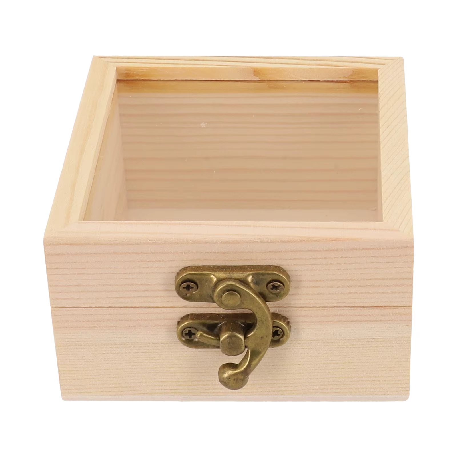 Boîte de rangement en bois, organisateur de maison, boîte artisanale cadeau faite à la main, étui à
