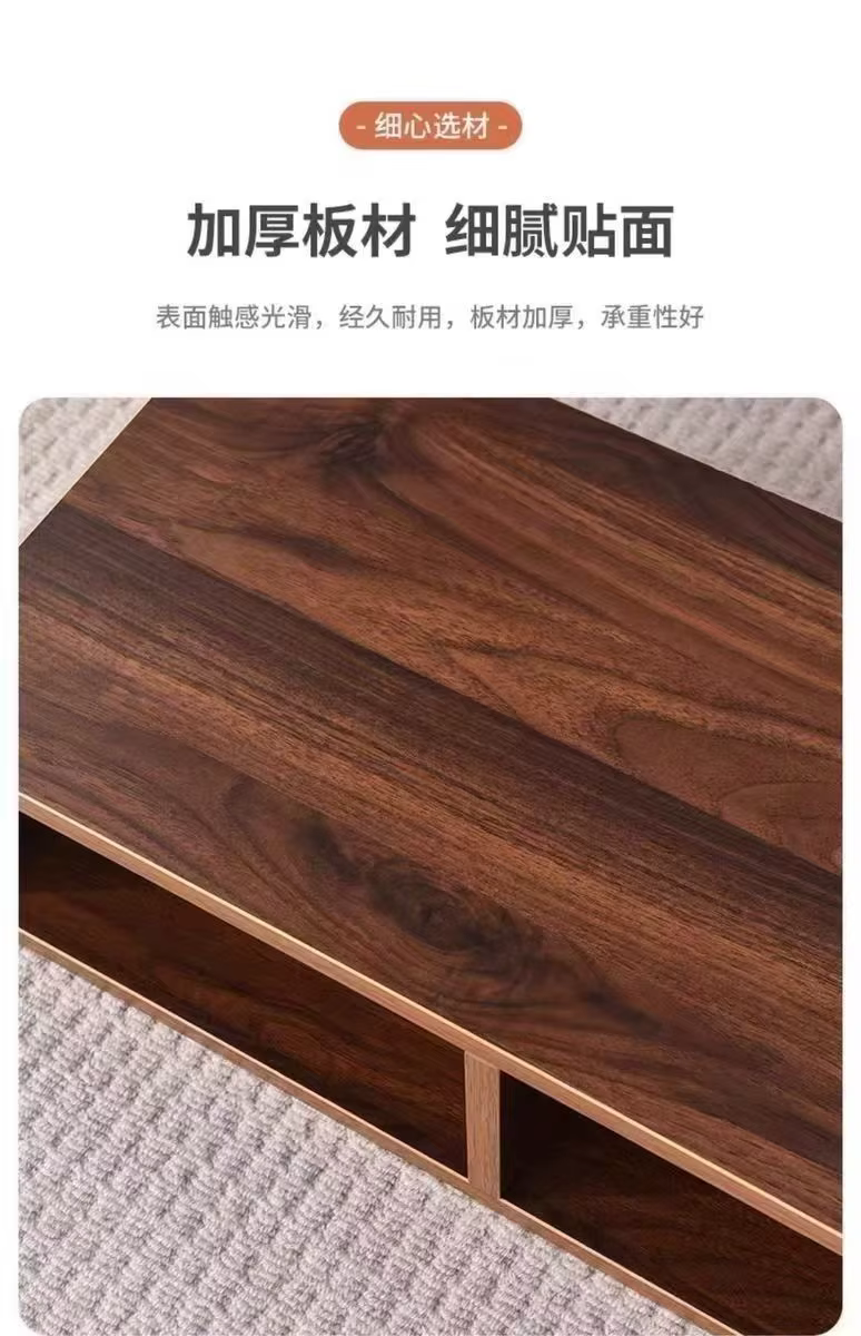 Mur d'armoire en bois massif écologique, crack de tête de lit de cuisine