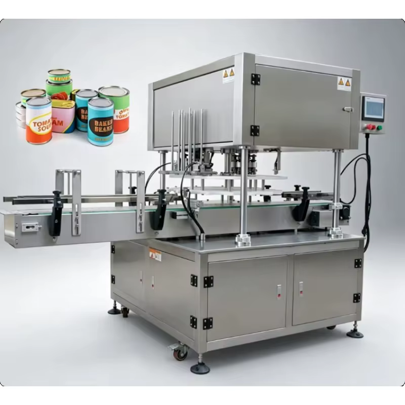Machine de fermeture de boîtes en conserve rondes personnalisées, machine pour fermer les boîtes en 