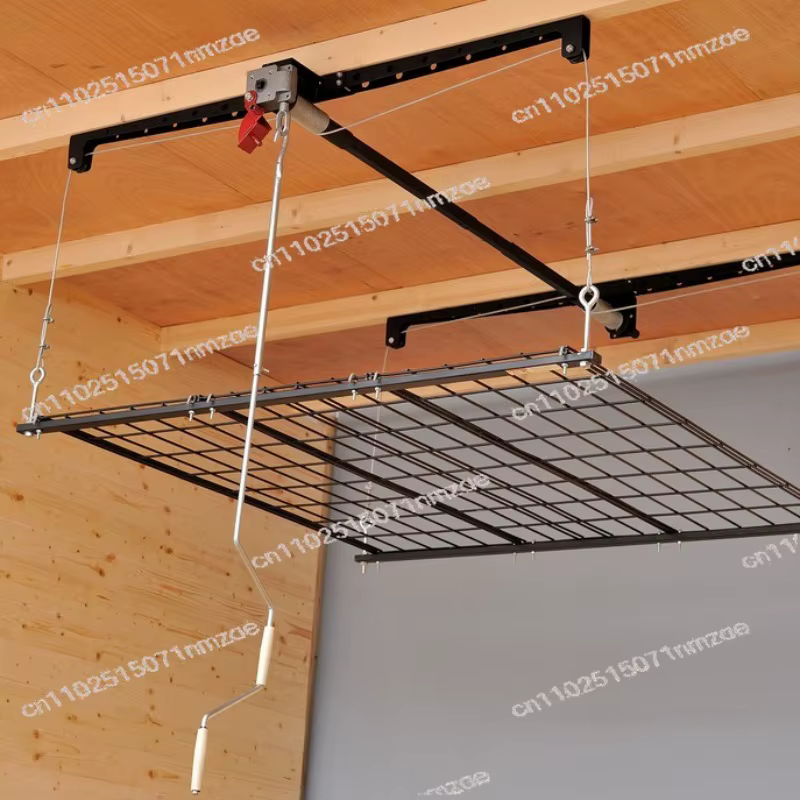 Étagère de rangement au plafond, support de rangement suspendu pour Garage, gain de place, organisat