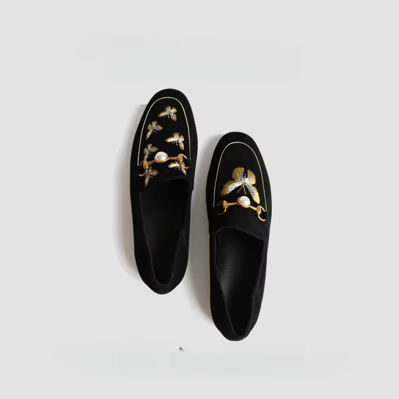 Mocassins plats confortables pour femmes, chaussures plates de travail, nouvelle collection printemp