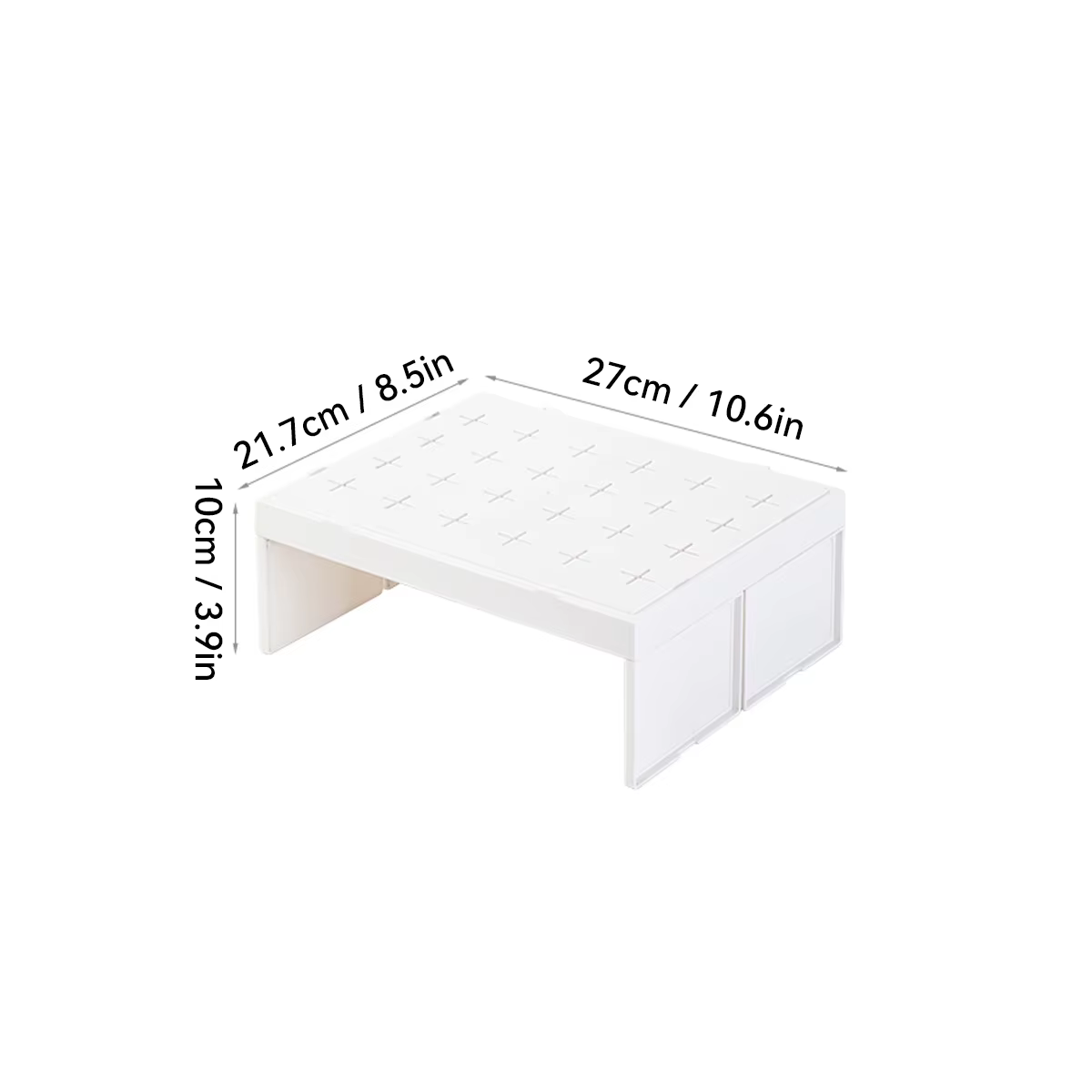 WORTHBUY armoire support de rangement de tasses empilable support de séchage de tasses en verre orga