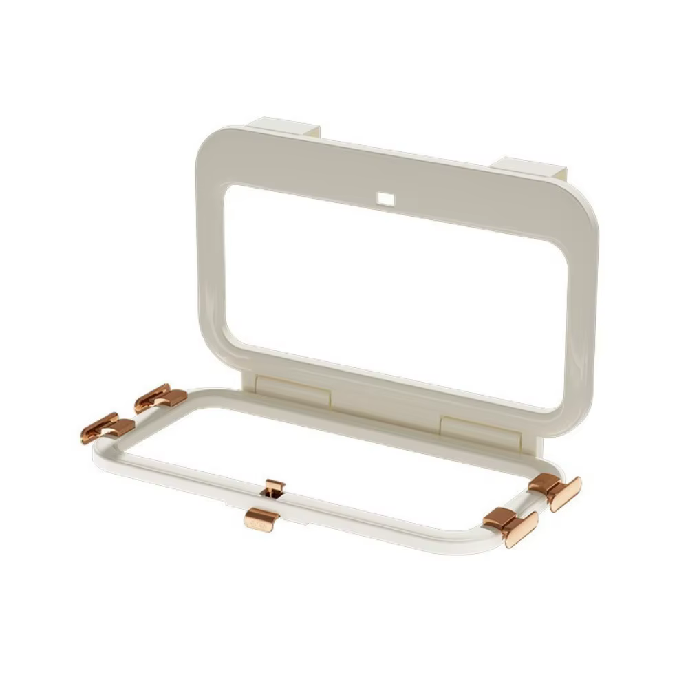 Support mural pliable en plastique pour sacs poubelles, sans perçage, grande capacité, gain de place