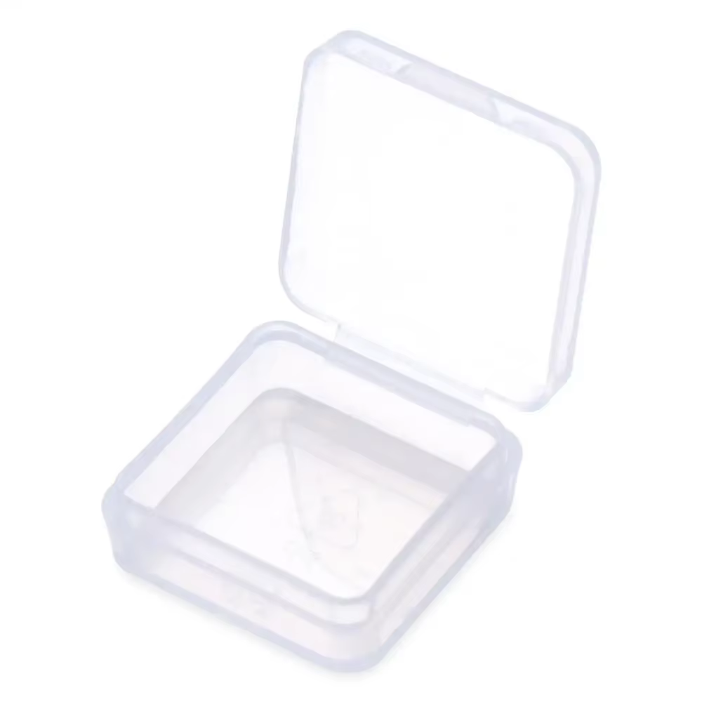 Boîte de rangement transparente, conteneur de perles de bijoux, boîte d'accessoires de pêche, organi