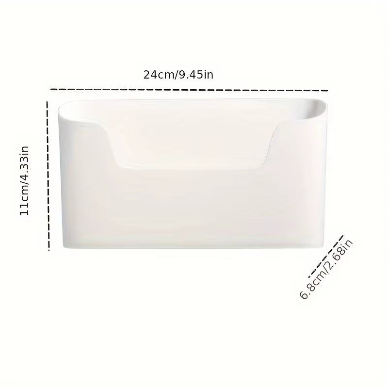 Boîte de rangement murale polyvalente, 1 pièce, pour la maison et le bureau, organisateur de porte d