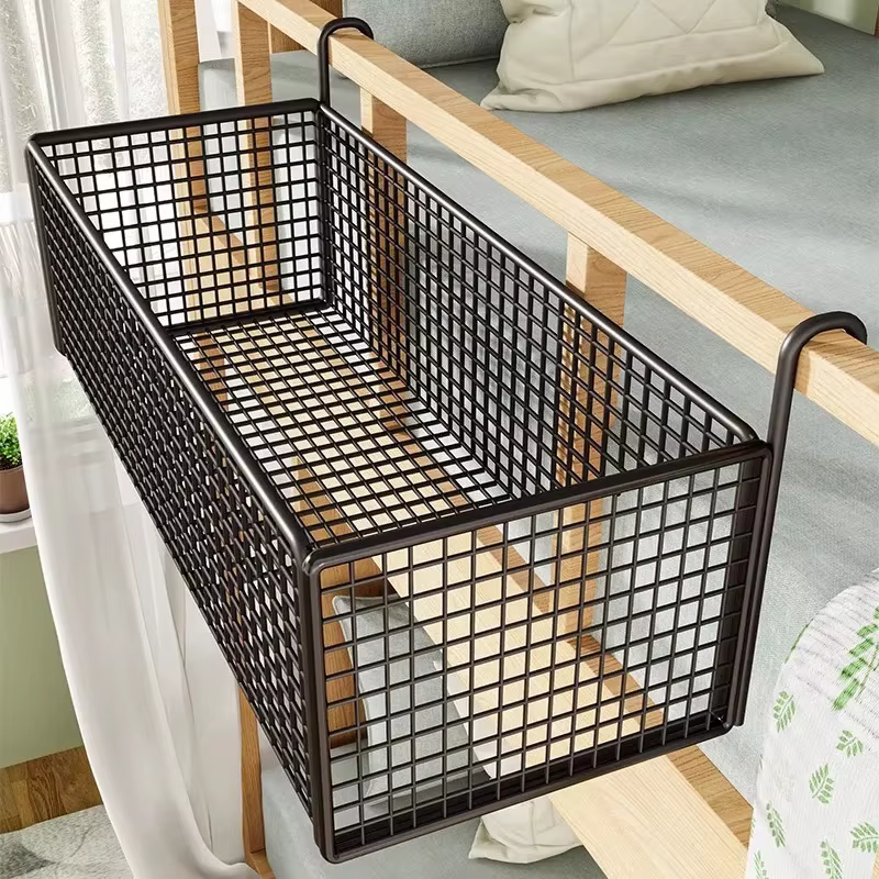 Pas de dommages à la structure du lit ! Étagère de rangement pour lit de dortoir sans perçage, panie
