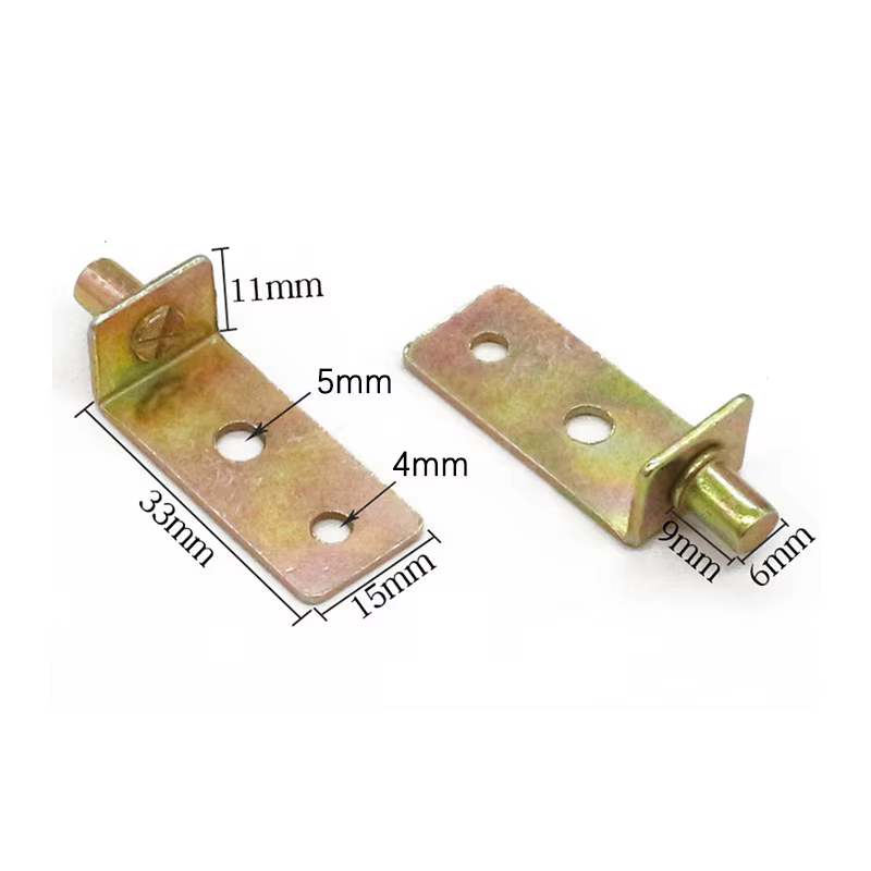 Support d'étagères en fer, 4 pièces, 5mm/6mm