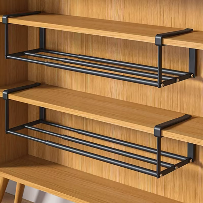 Étagère à chaussures extensible, armoire à chaussures pour la maison, étagère de rangement à niveaux