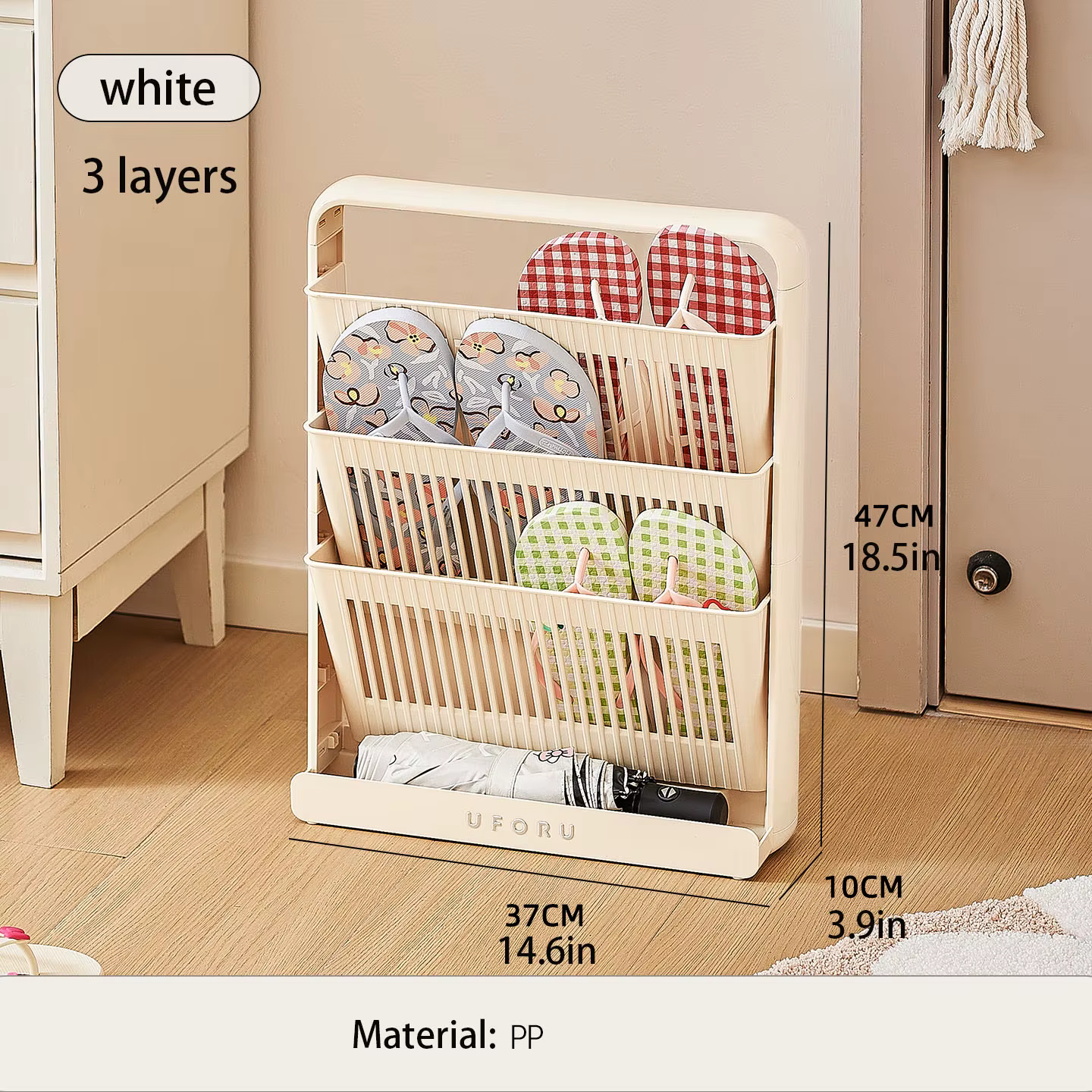Étagère de rangement pour chaussures, étagère de rangement multifonctionnelle peu encombrante, adapt