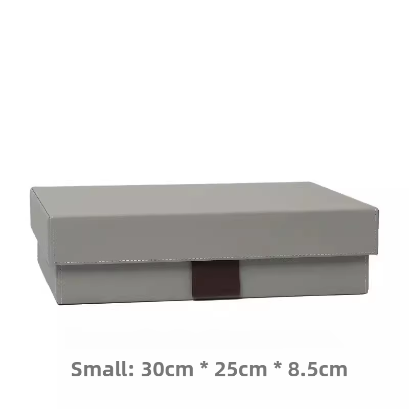 Boîtes de rangement simples et modernes, bacs de rangement de luxe pour chambre à coucher, boîte à c