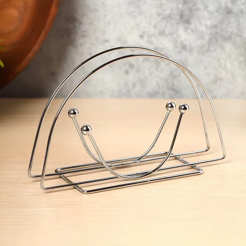 Porte-serviettes pour Table moderne en métal noir, porte-serviettes pour cuisine, Tables à manger, c