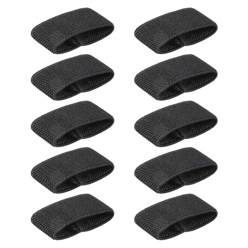 Support boucle ceinture élastique, 10 pièces, supports ceinture tactiques, organisateurs bande pour 