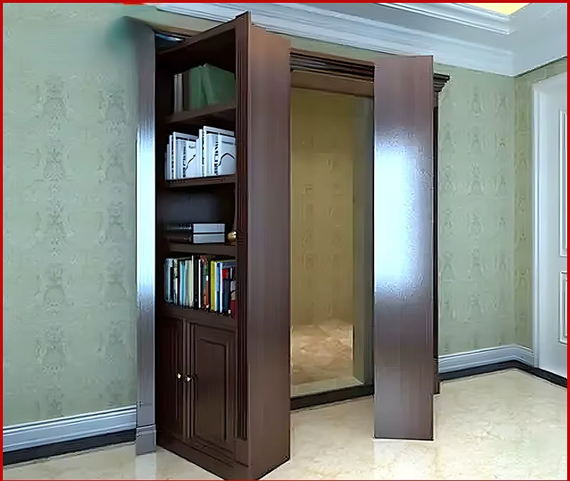 Charnière de meuble rotative Invisible, accessoire de quincaillerie pour porte coulissante, armoire 