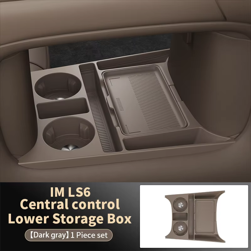 Boîte de rangement pour console centrale inférieure, organisateur pour IM LS6 2026, gain de place, t