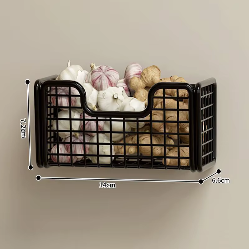 Étagère de rangement adhésive multi-usage pour porte d'armoire de cuisine, sans perçage, pour film a