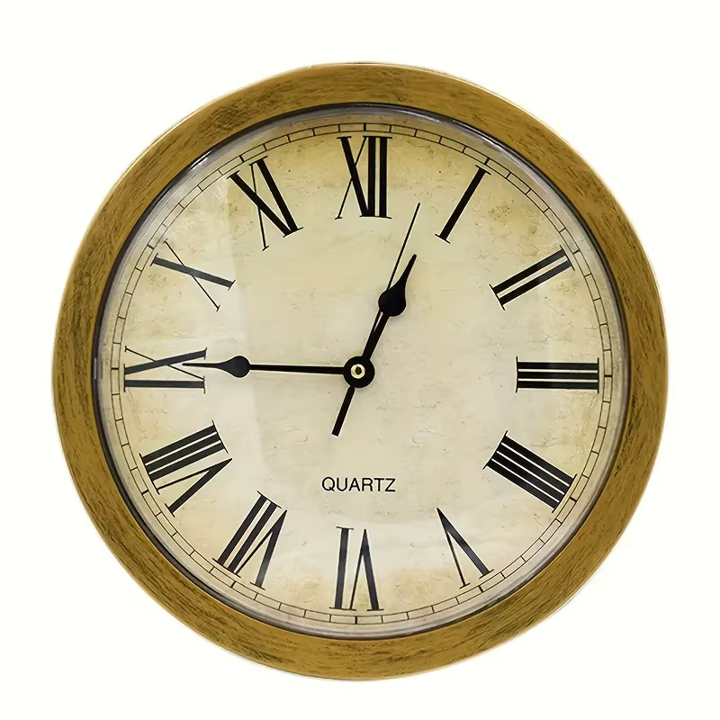 Horloge murale vintage avec coffre-fort - Rangement secret pour la décoration de la maison, pour arg