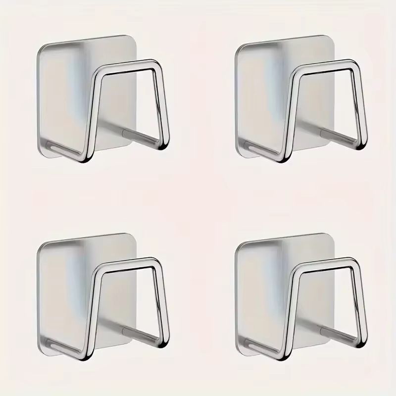 Support de rangement de cuisine 4 pièces, planche à découper murale sous armoire sans poinçonnage, m