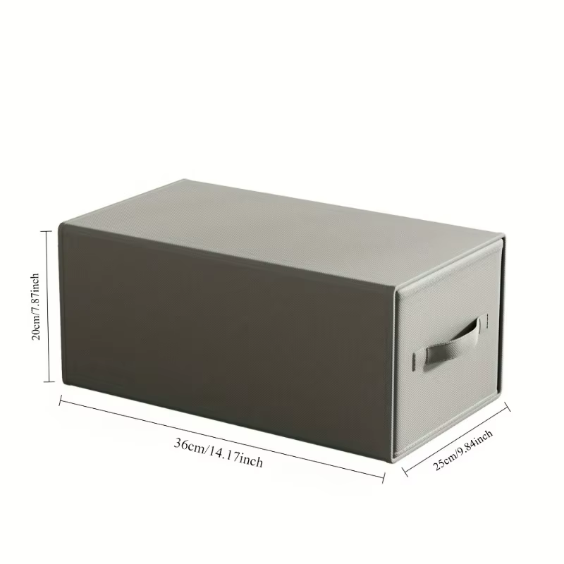 Evaluation MEL, boîte de rangement multi-usages non étanche pour vêtements et pantalons, boîte de ra