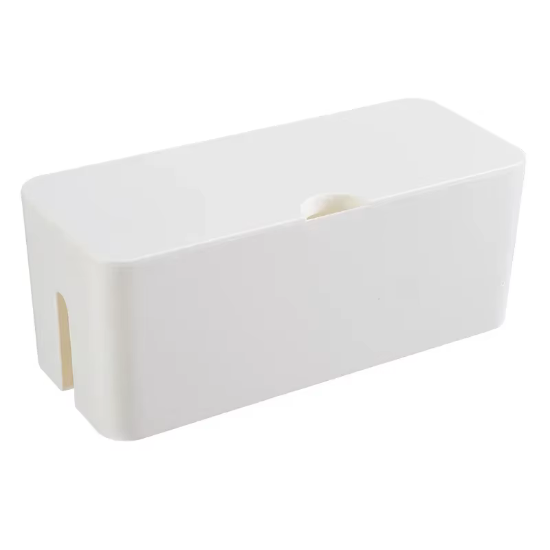 Boîte de rangement en bois pour câbles de bureau, gestion des fils électriques, chargeur, prise rése