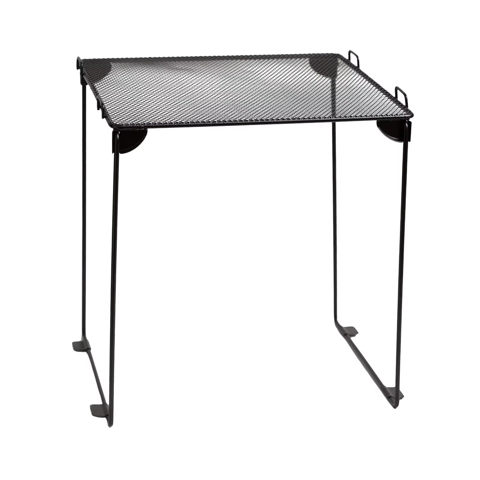 Étagère de rangement pliable en métal, empilable, pour bureau, garage et organisation de placards