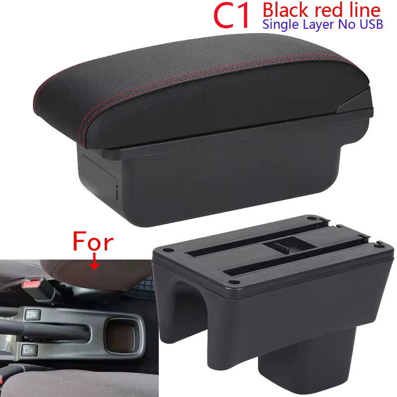 Boîte d'accoudoir de voiture pour Suzuki Swift, accessoires de voiture, détails intérieurs, boîte de