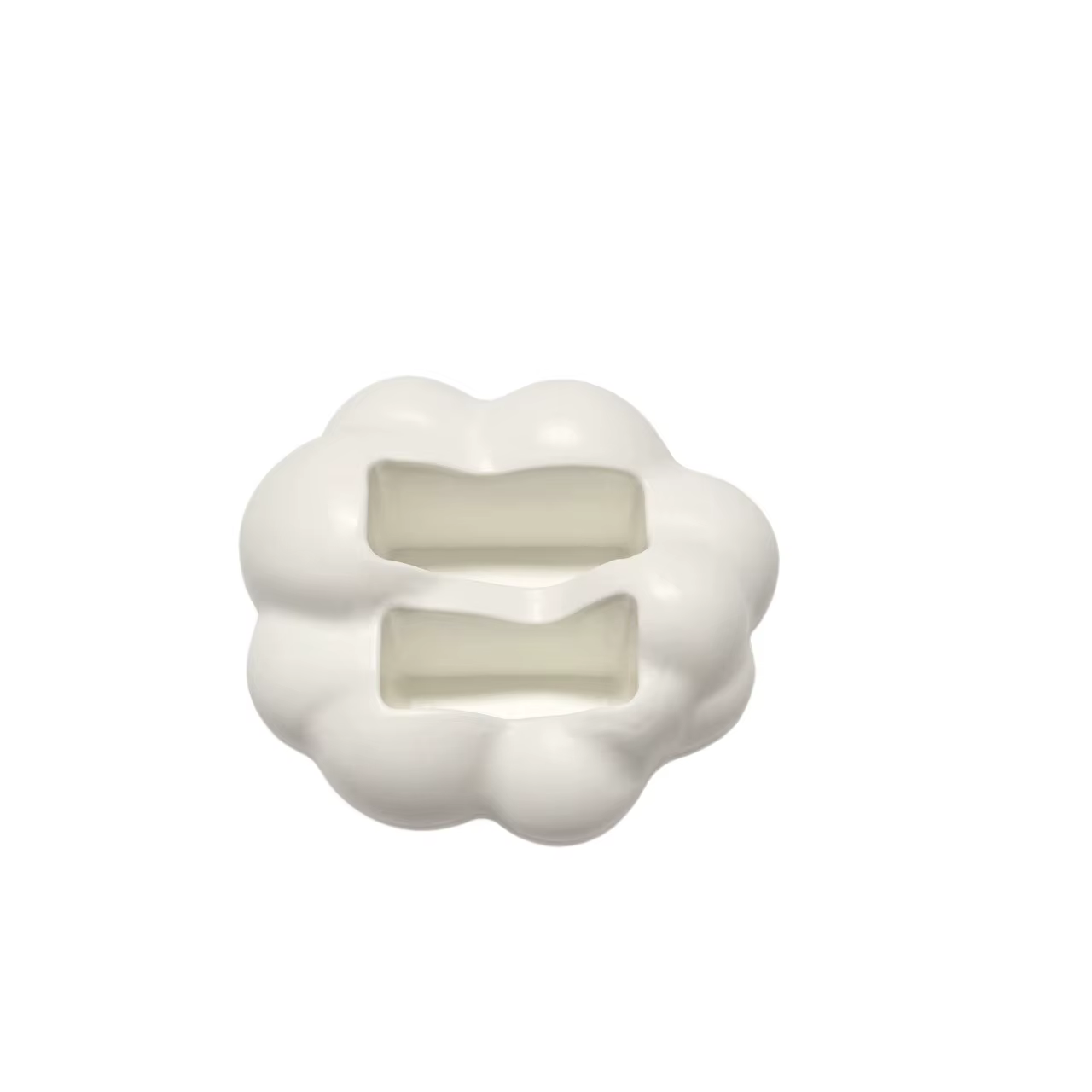 Support de télécommande mignon en forme de nuage 3D - Organisateur de rangement de bureau pour téléc