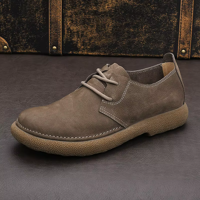 Hommes en cuir chaussures décontractées mocassins respirants hommes baskets 2025 nouveau mâle confor
