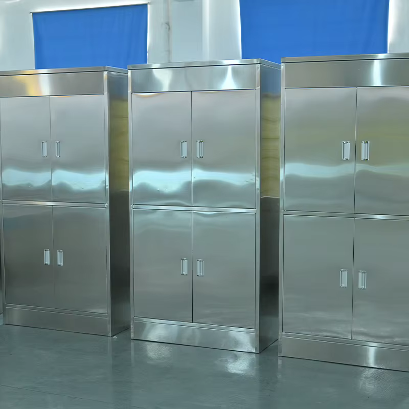 Équipement de laboratoire scientifique personnalisé, armoire de rangement en acier inoxydable, armoi