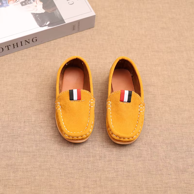 Mocassins souples pour enfants Printemps 2026 – Chaussures plates décontractées antidérapantes pour 