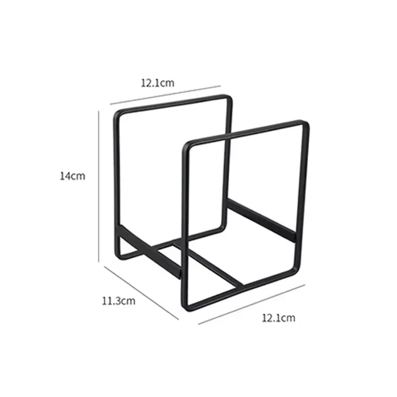 Étagère de rangement verticale en acier inoxydable pour ustensiles de cuisine, support organisateur 