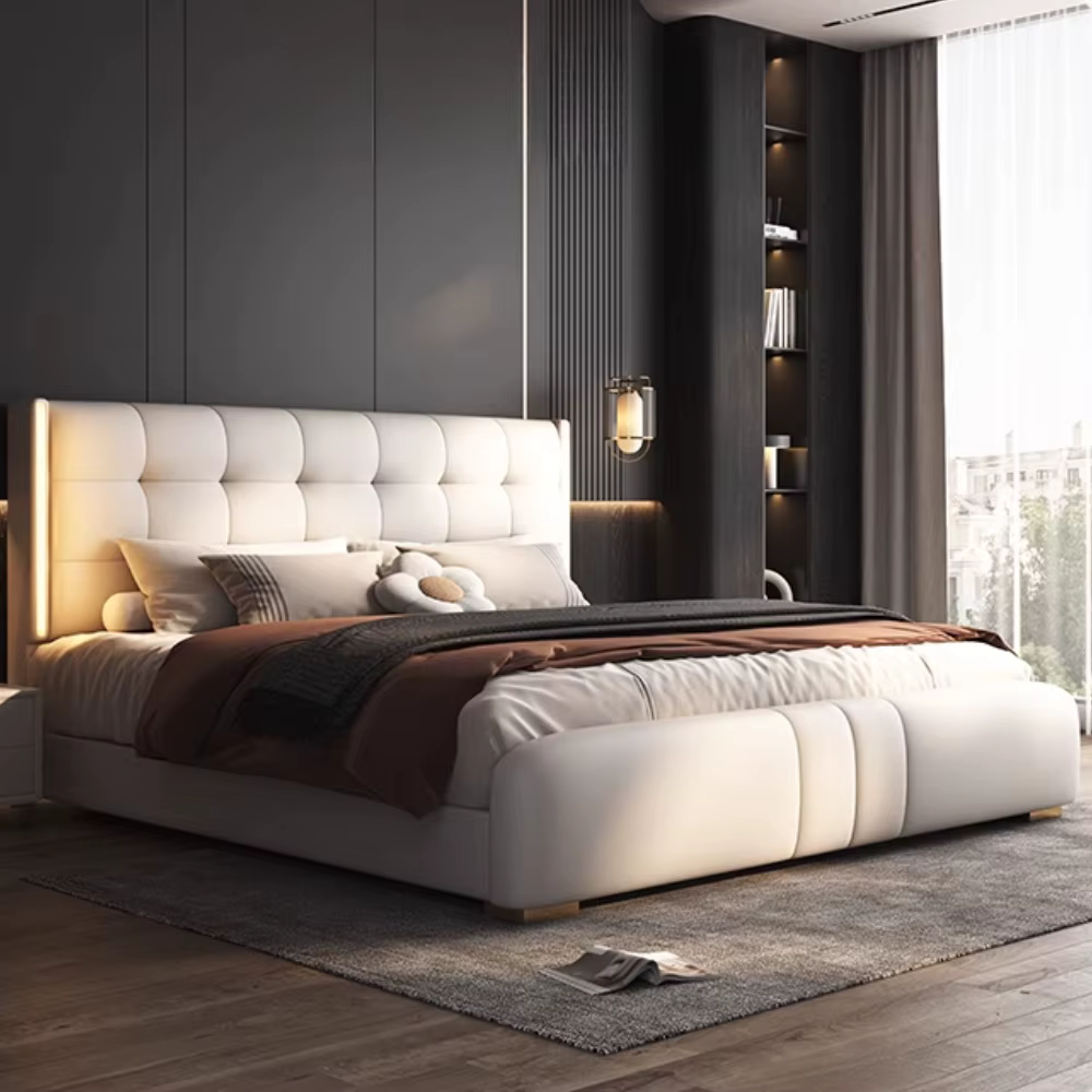Rangement Unique lits King Size esthétique européen enfant dormir maison lits filles hôtel minimalis