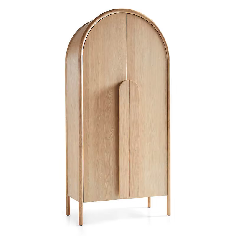Armoire moderne pour salon, armoire mobile étroite intégrée, meubles de style nordique pour chambre