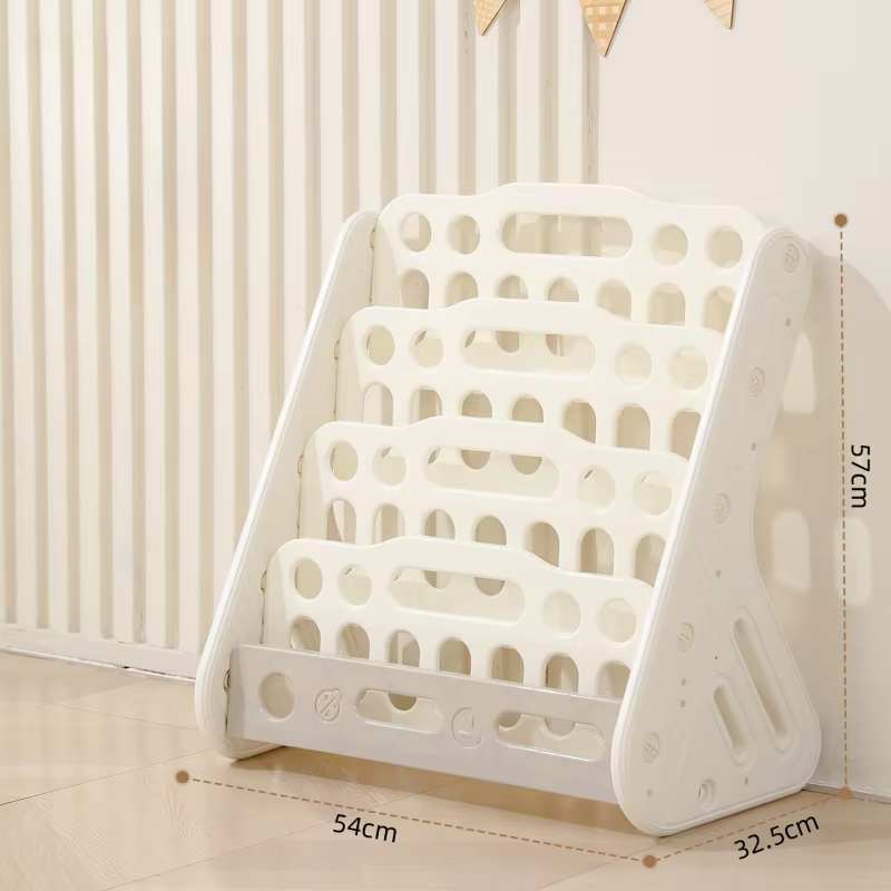 Étagère de rangement 2 en 1 pour enfants, armoire de rangement pour jouets, maison pour bébé, livres