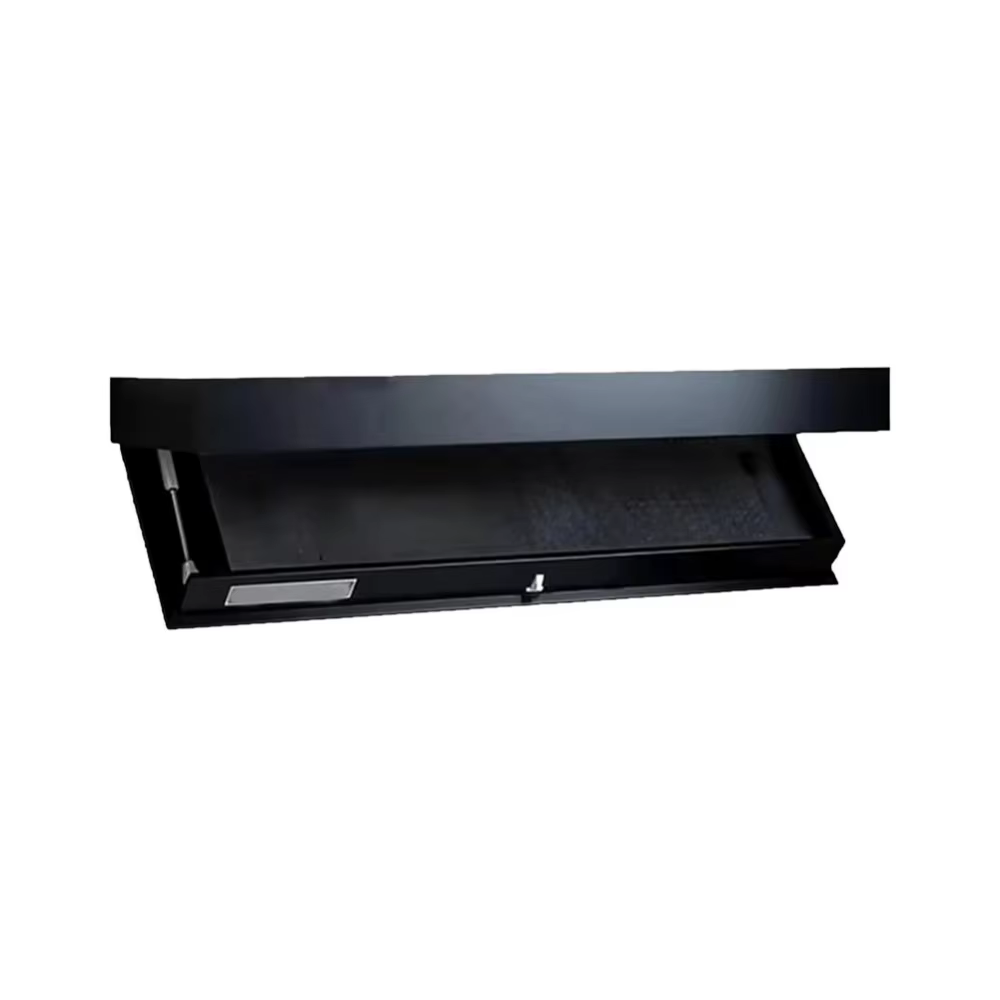 Étagère murale décorative en bois de couleur unie avec compartiment secret, étagère flottante dissim