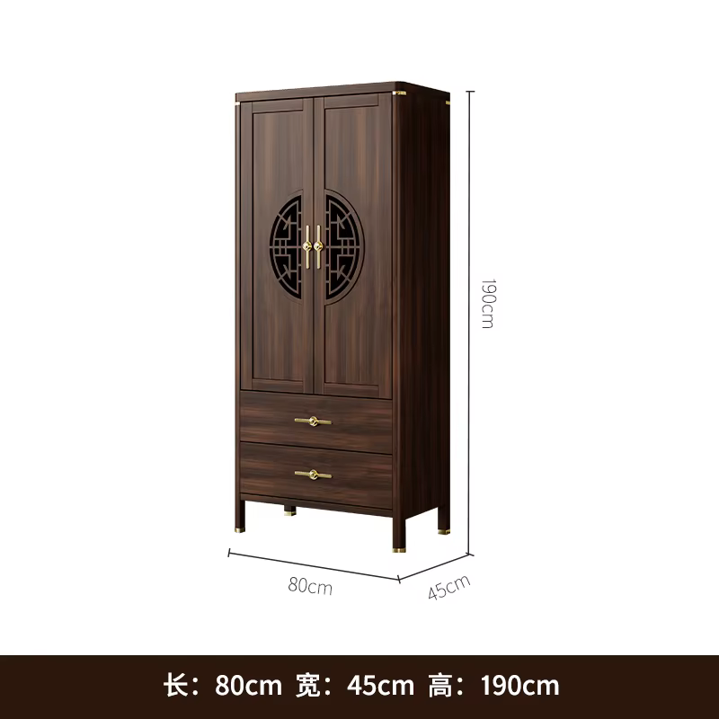 Organisez l'armoire à manger permettant de gagner de l'espace, cloisons en tissu simples, armoire no