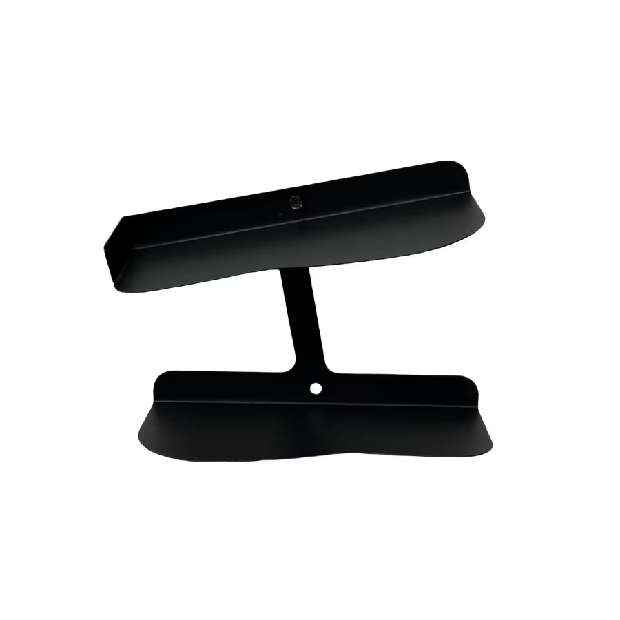 Étagère murale noire et blanche pour chaussures de sport homme et femme, support de rangement et de 