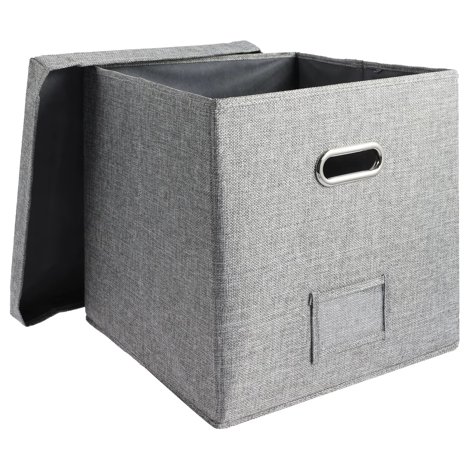 Bac de rangement pliable pour disques vinyles, boîte de rangement pour Albums empilables avec couver