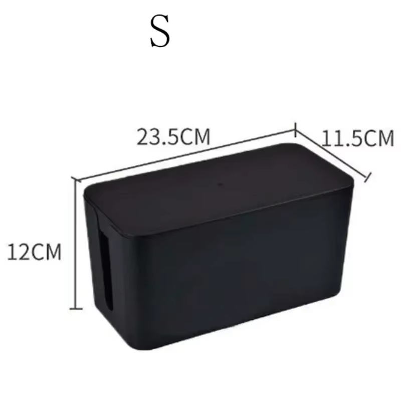 Boîte de rangement de câbles, carte d'alimentation, gestion des fils, bande de prise, boîtier de fil