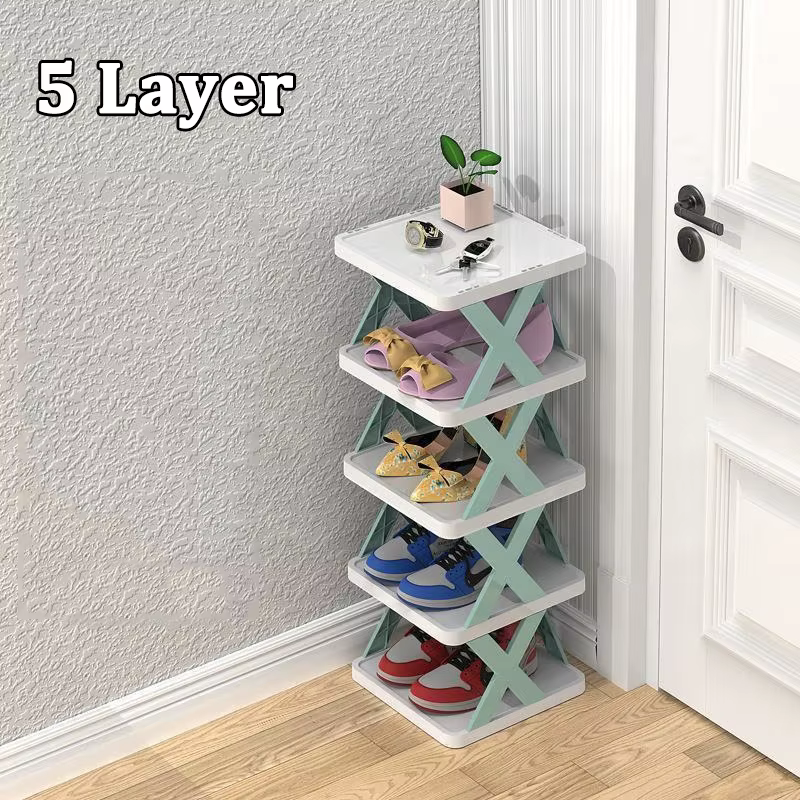 Étagères à chaussures, organisateur de rangement, étagères à chaussures détachables, gain de famille