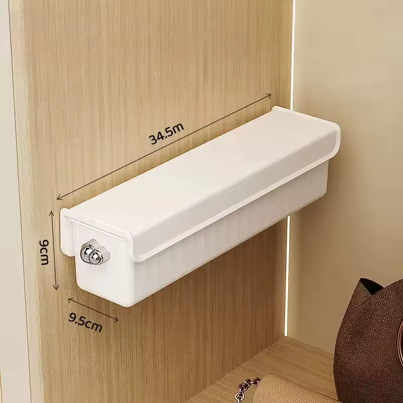 Organisateur de rangement mural pratique trois en un pour sous-vêtements et chaussettes, organisateu