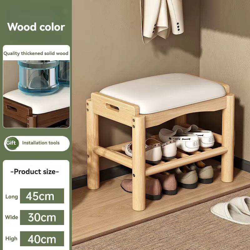 Tabouret à langer, étagère à chaussures d'entrée de maison, peut s'asseoir, tabouret à chaussures da