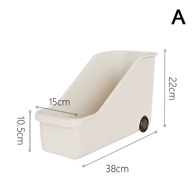 Mallette de Rangement avec Roulettes pour Cuisine, Bouteille d'Assaisonnement, Conteneur de Placard