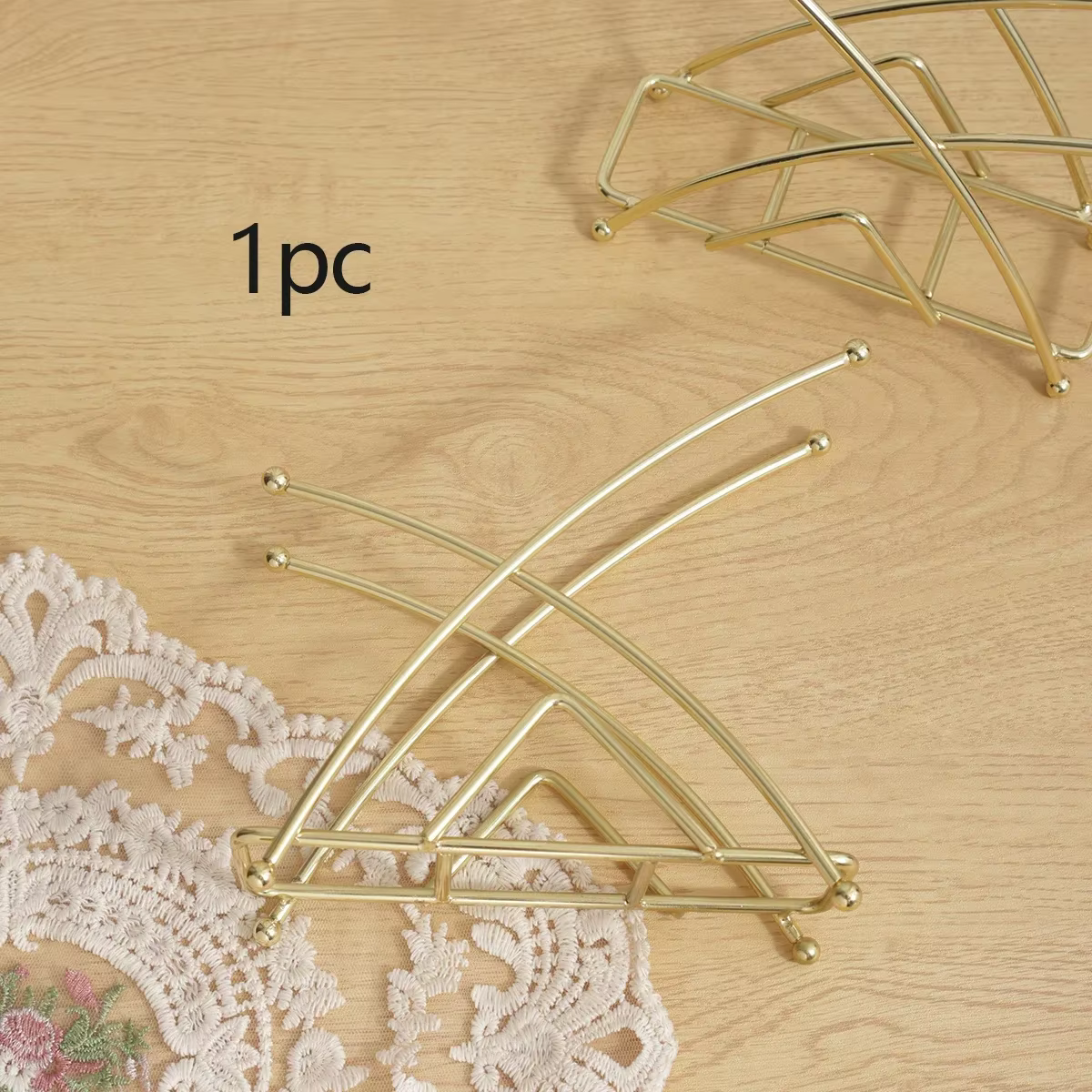 Porte-serviettes en métal, 1 pièce, support en papier, distributeur de mouchoirs, décoration de Tabl