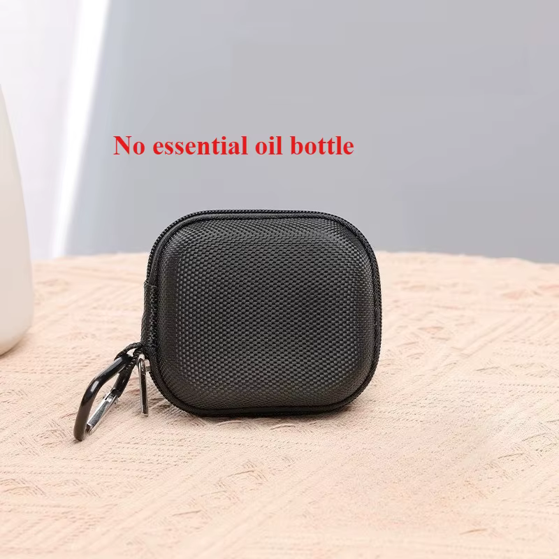 Mini 6 bouteilles de boîte d'huile essentielle, sac de collecte d'huile essentielle de 5 ml, coque r