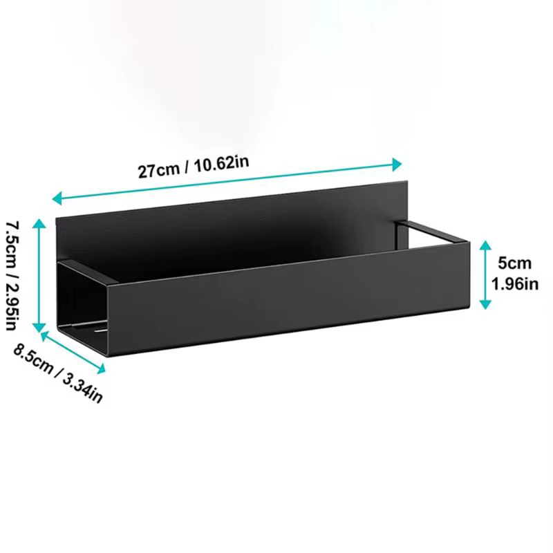 Étagère magnétique pour réfrigérateur, support de rangement pour épices, étagère latérale de réfrigé
